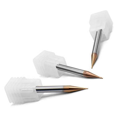 0,2 mm Micro End Mills Kąt spirali z węglika wolframu 35 stopni