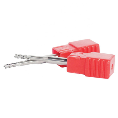 Frezy trzpieniowe 3 mm z długim trzpieniem kwadratowym bez powłoki do aluminium