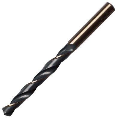 Wiertło ze stali szybkotnącej z litego stopu, 6 mm, 2 rowki, chwyt 6 mm