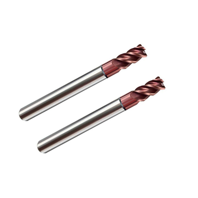 Frezy z węglika wolframu 2 rowki 8 mm R0,5 do promienia naroża do stali
