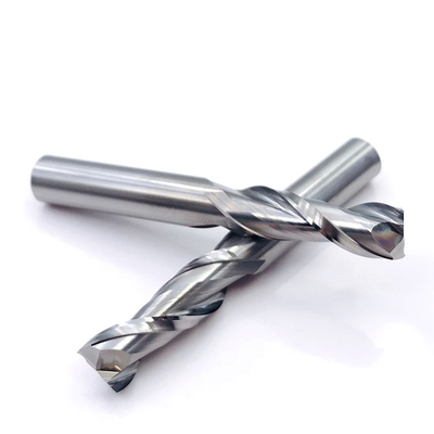 Frezy z węglika wolframu, 2 ostrza, 8 mm, kwadratowe frezy z długim rowkiem do aluminium